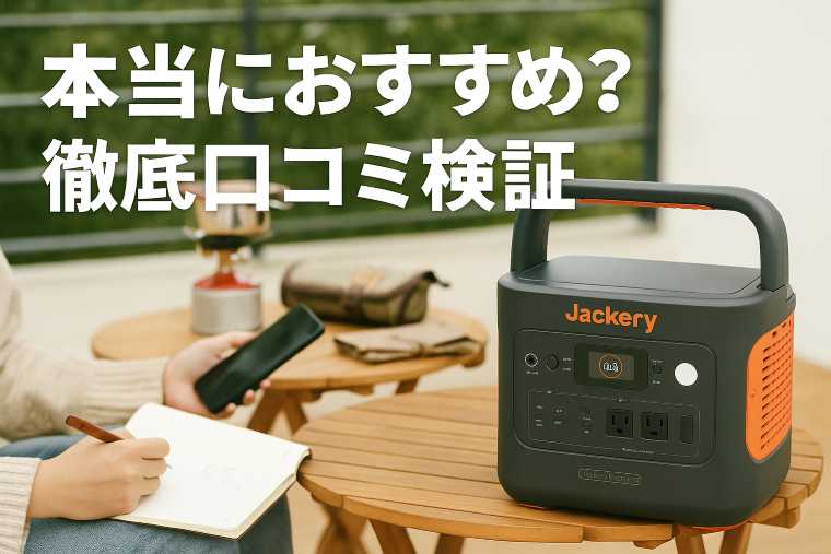 jackery2000new口コミ徹底検証