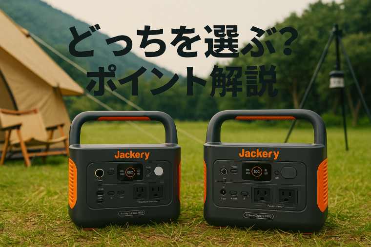 jackery600plusと1000new比較